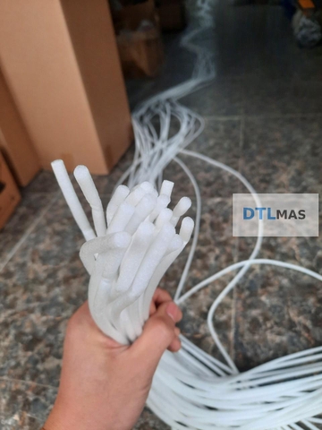 Xốp PE Foam Tròn Đặc Backer Rod Ø5mm | Dây Xốp Chèn Khe, Tạo Hình Decor, Handmade & May Mặc