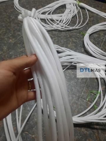 Xốp PE Foam Tròn Đặc Backer Rod Ø8mm | Dây Xốp Chèn Khe, Tạo Hình Decor, Handmade & May Mặc