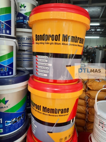 Bondproof Membrane 18kg – Màng Chống Thấm Bitum Polymer Đàn Hồi
