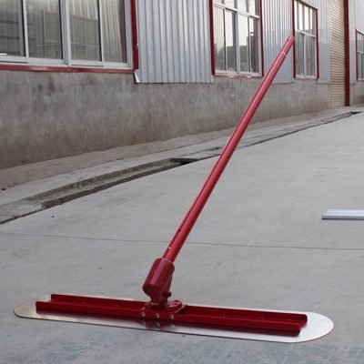 Thước gạt bê tông siêu phẳng mâm 1200x300mm - Tay cầm 3 đoạn nối dài 5.4m