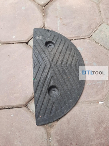 Đầu Gờ Giảm Tốc Cao Su 170x350x50mm KK200T SDTL | Đầu Nối Gờ Giảm Tốc 1000x350x50mm