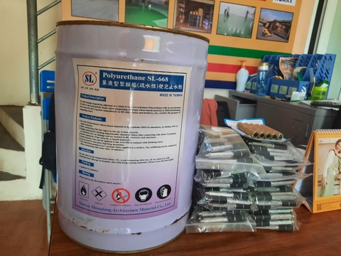 PU SL669 20kg - Keo PU foam nở chống thấm