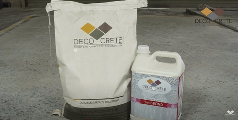 decoGROUT C1,2,3,4 - Bộ 30kg - Vữa trám vá, sửa chữa hạt mịn