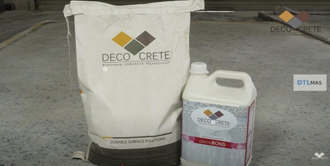 decoGROUT C1,2,3,4 - Bộ 30kg - Vữa trám vá, sửa chữa hạt mịn