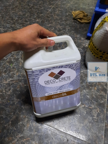 decoSIL 5kg - Liquild tăng cứng thẩm thấu, chống lên bụi cho sàn bê tông