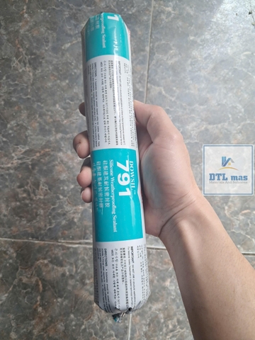 Keo Silicone Dow Corning 791 500ml - Keo silicon trung tính 1 thành phần, chịu thời tiết tốt