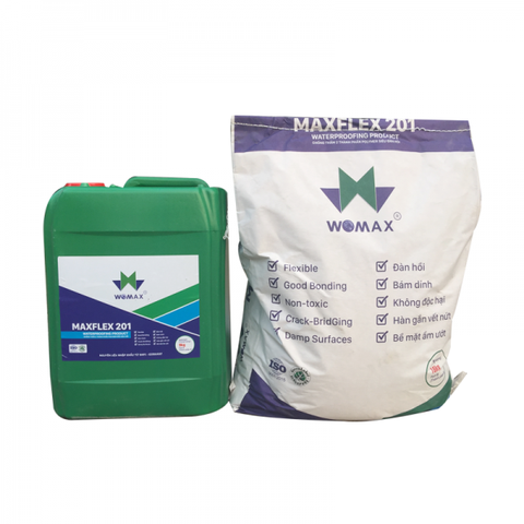 Maxflex 201 25kg - Chống thấm 2 thành phần Xi măng - Polymer