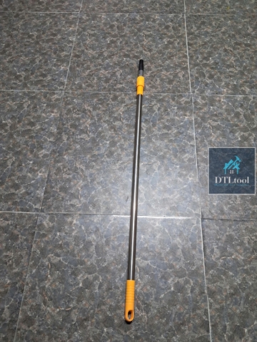 Gậy thi công/ Sào rút - Trắng. Dài 1.2m kéo dài đến 2.05m. Thân 2.5cm. Đầu thay thế