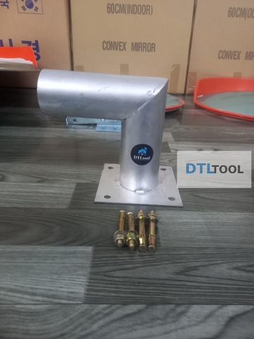 Giá Đỡ Gương Cầu Treo Tường D76 | Chân Đỡ Gương Cầu Lồi Lắp Gương Phi 800-1000mm