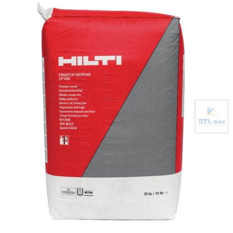 HILTI CP 636 - Bao 20Kg - Vữa Ngăn Cháy Lan Đến 4H