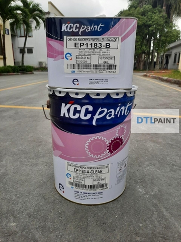 Sơn Lót Epoxy KCC EP1183 Bộ 16L – 2 Thành Phần Gốc Dung Môi Tăng Cường Độ Bám Dính