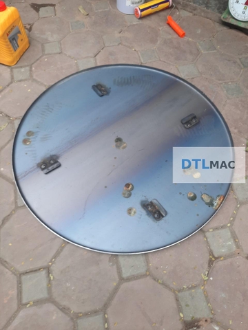 Mâm Xoa Nền D950mm Dày 3mm | Mâm Xoa Bê Tông Cho Máy Xoa Nền 1000mm