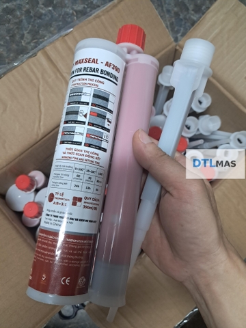 Keo Cấy Thép Maxseal AF390 - Tuýp 390ml