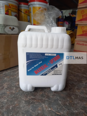 Keo PU Trương Nở Chống Thấm MaxSeal UF3000 9kg | Keo Bơm Chặn Nước Xử Lý Nứt Bê Tông