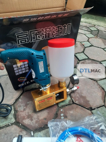 Máy Bơm Keo PU Foam & Epoxy Sumo 9999 – Máy Bơm Keo Chống Thấm Áp Lực Cao