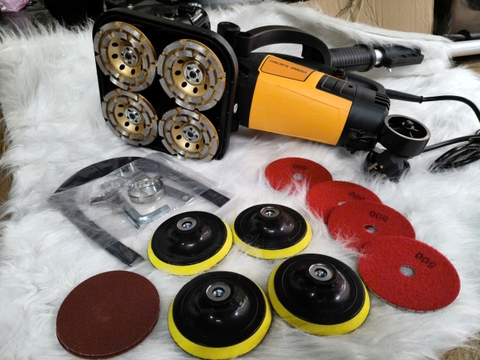 Máy Mài Đa Năng 4 đĩa HDTL - Công suất 3800W nguồn điện 220V-50Hz