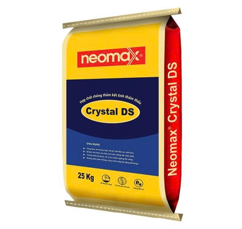 Neomax Crystal DS - Bao 25kg - Hợp chất chống thấm kết tinh thẩm thấu