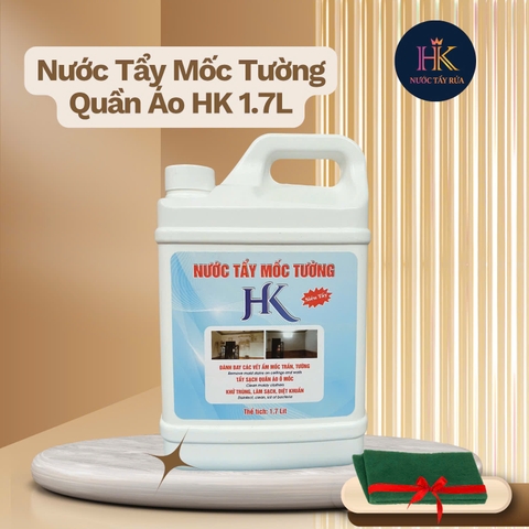 Nước Tẩy Mốc HK 1.7 Lít – Tẩy Mốc Tường, Trần & Quần Áo
