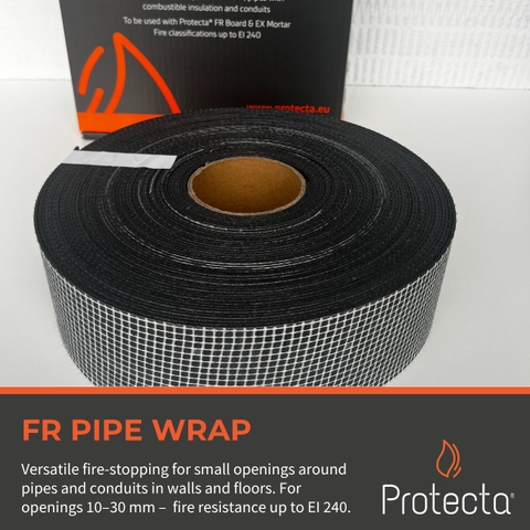Protecta FR Pipe Wrap 50mmx25m - Màng bọc ống chống cháy