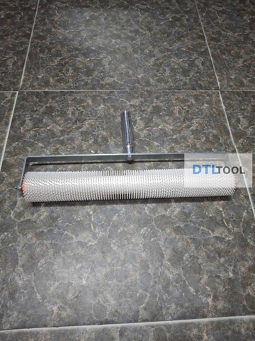 Rulo Phá Bọt Khí Nhựa VDTL 500mm – Gai 13mm | Con Lăn Gai Epoxy, Vữa Tự San Phẳng