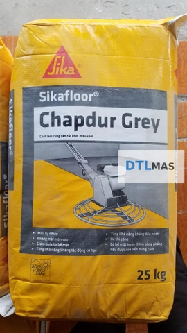 Sikafloor Chapdur Grey 25kg - Bộ rắc tăng cứng mặt sàn bê tông màu xám (Hardener)