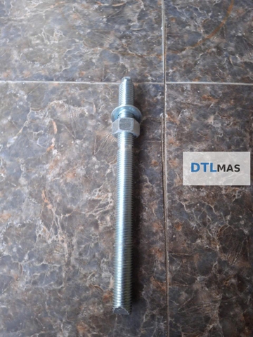 Thanh ren thép cấy M22 x 280 - Loại 5.8