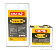 Neomax Thinner 820 - Hộp 1.6Kg - Dung Môi Pha Chống Thấm Gốc Polyurethane, Tăng Bám Dính