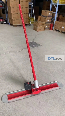 Thước Gạt Bê Tông Điện 21V 1.2m x 0.2m – Tay Nối 5.4m