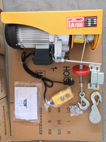 Máy Tời Treo NIKI PA1200-12m