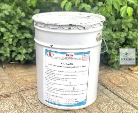 Victa BS - Matit Nhựa Đường Chèn Khe Co Giãn, Vết Nứt, Chống Thấm - Thùng 25Kg
