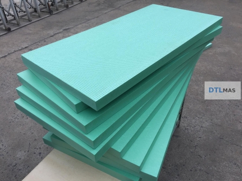 Xốp XPS ECO 50mm 38kg/m³ 1200x600mm | Tấm Cách Nhiệt Chống Nóng, Tôn Nền & Bảo Vệ Chống Thấm