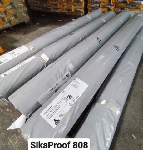 SikaProof 808 - Cuộn 2x25m - Màng chống thấm gốc TPO dùng cho các cấu kiện ngầm