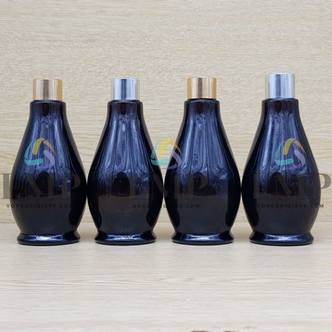 Chai đèn dầu nắp xi KO viền 100ml