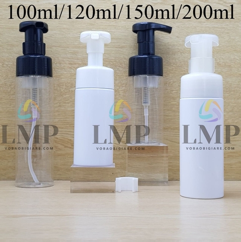 Chai tạo bọt nắp có khóa