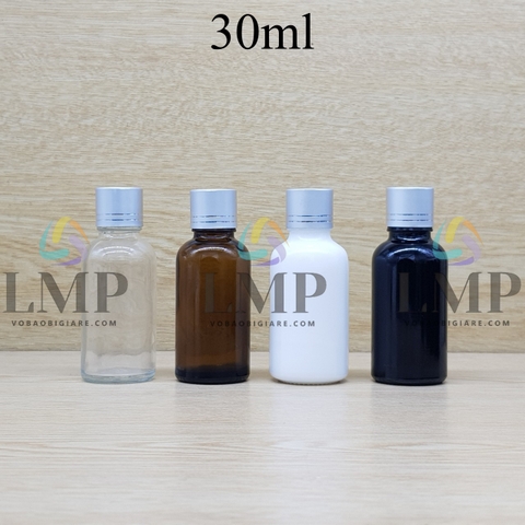 Chai tinh dầu nắp xi 2 viền 30ml