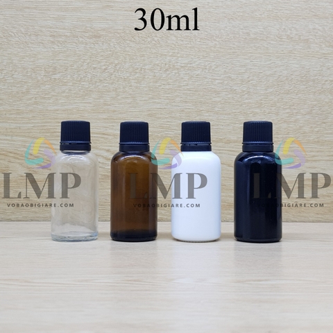 Chai tinh dầu nắp nhựa mỏng 30ml