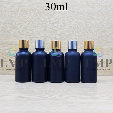 Chai tinh dầu phun mờ nắp xi KO viền 30ml