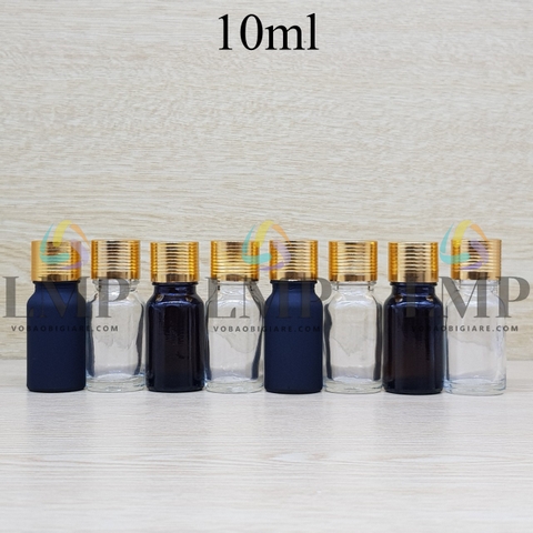 Chai tinh dầu nắp sọc 10ml
