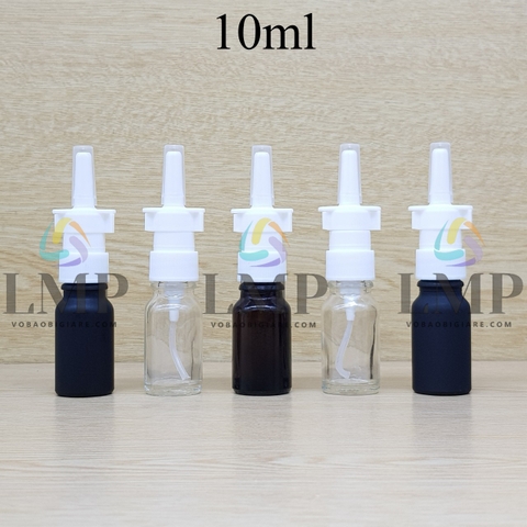 Chai tinh dầu xịt mũi có khóa 10ml