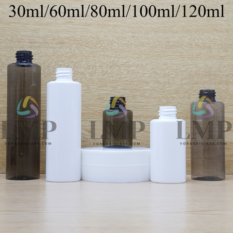 Thân chai PETG vai ngang