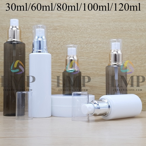 Chai PETG vai ngang đầu phun sương xi