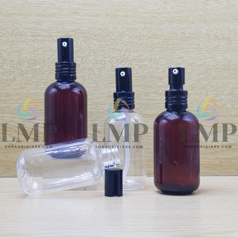 Chai vai tròn đầu nhôm giọt cao 80ml