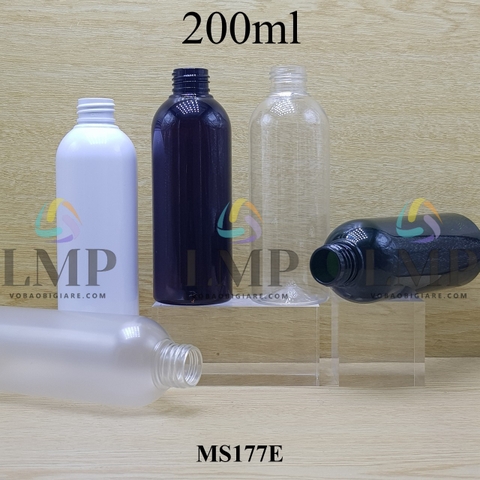 Thân chai 24g vai tròn 200ml