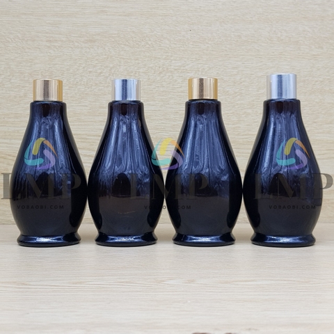 Chai đèn dầu nắp xi KO viền 100ml