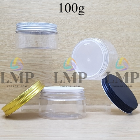 Hũ PET nắp nhôm 100g