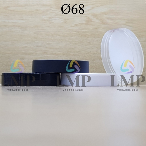 Nắp nhựa trơn Ø68