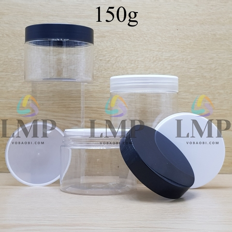 Hũ PET nắp nhựa 150g