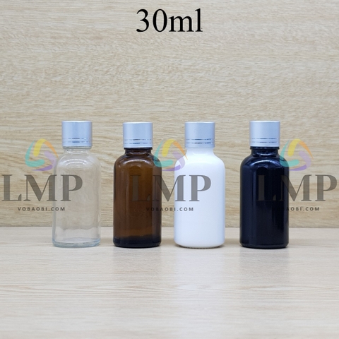 Chai tinh dầu nắp xi 2 viền 30ml