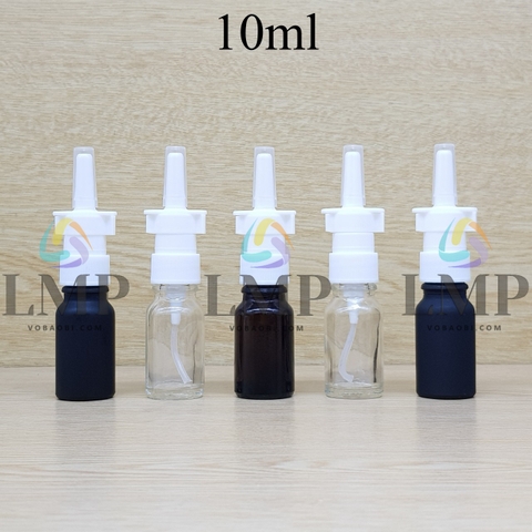 Chai tinh dầu xịt mũi có khóa 10ml