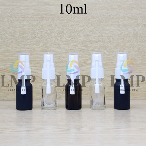 Chai tinh dầu xịt mũi xoay 360 độ 10ml
